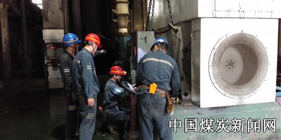 兗礦集團濟三煤礦選煤中心 加強設備檢修促安全